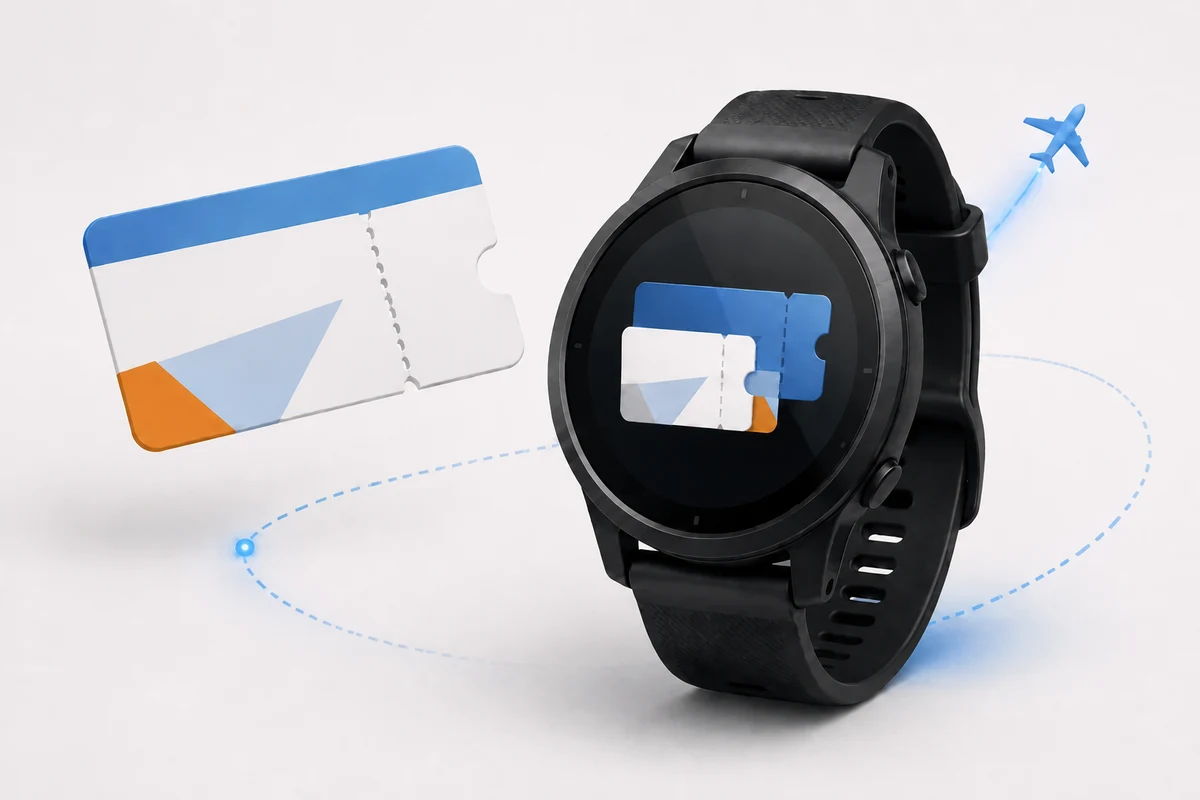 Can You Put a Boarding Pass or Ticket on a Garmin Watch?