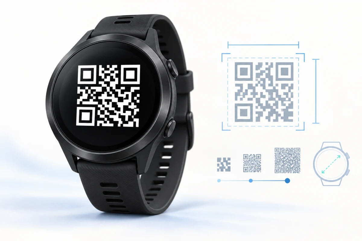 Όρια μήκους QR και γραμμωτών κωδίκων σε ρολόγια Garmin