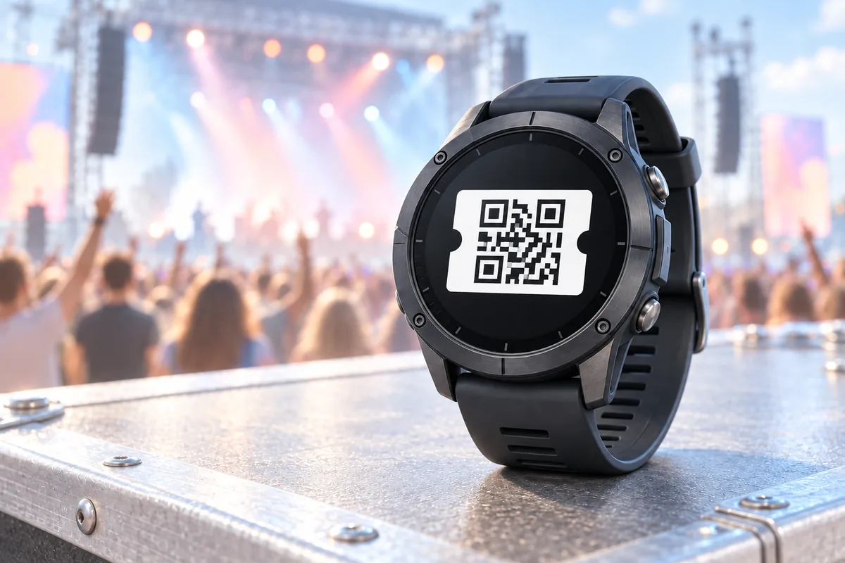Si possono mettere i biglietti dei concerti su Garmin?