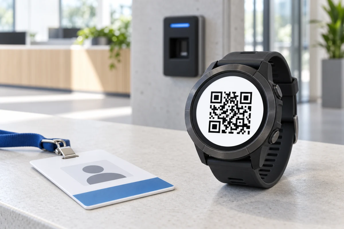 Kann eine Mitarbeiter- oder Zeiterfassungskarte auf eine Garmin-Uhr?