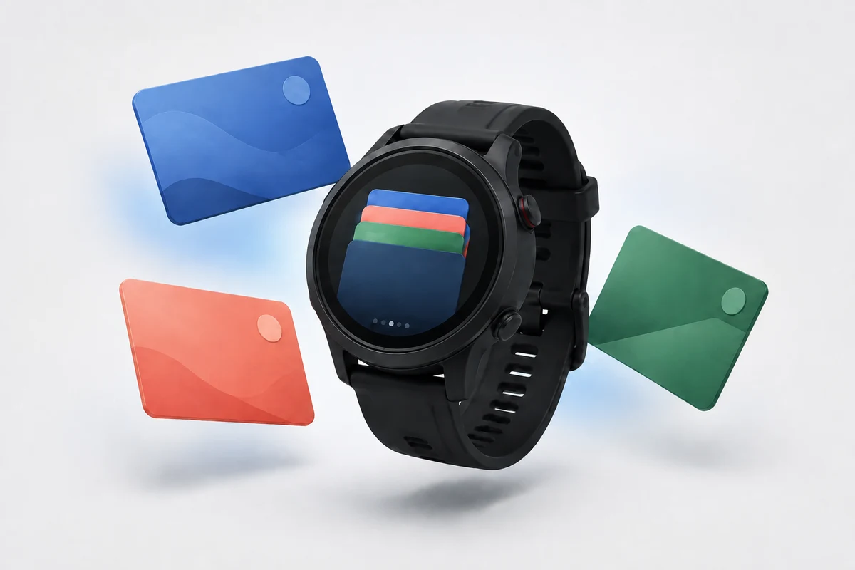 How to Put Loyalty and Membership Cards on a Garmin Watch